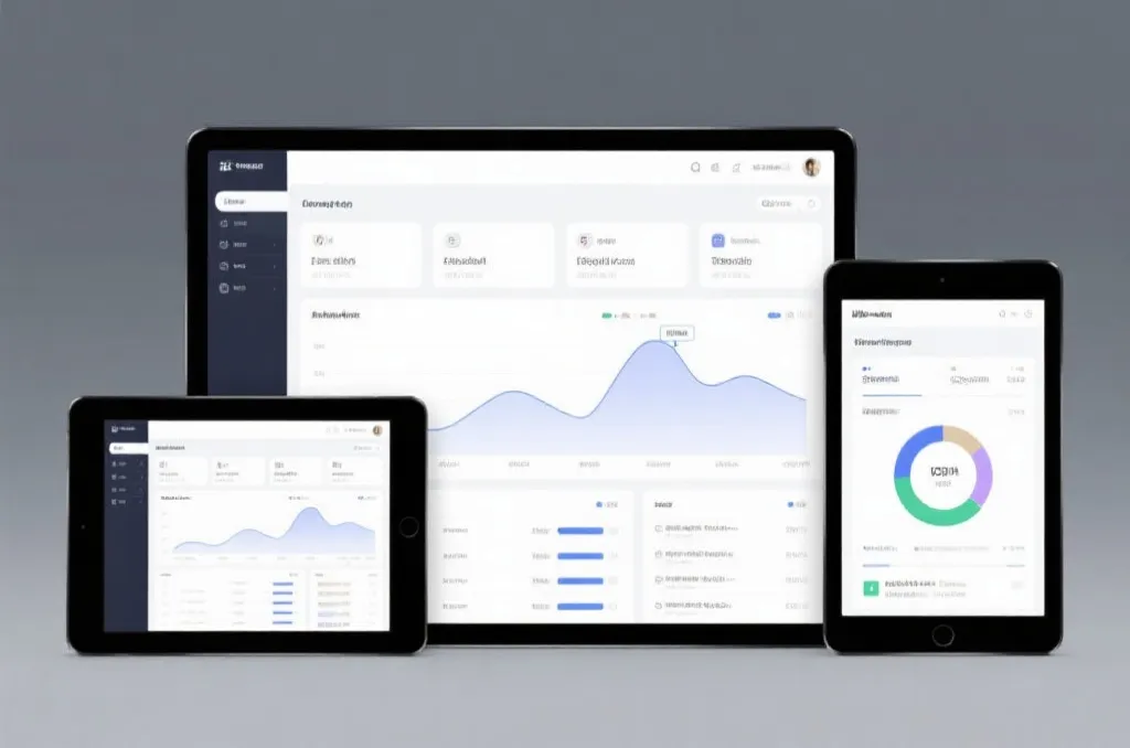 计划数据多端展示效果图